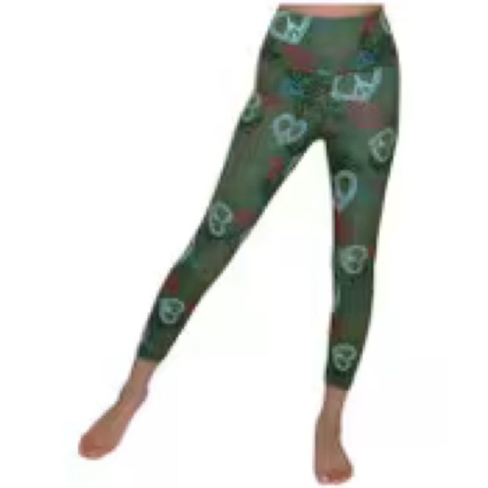 XL GREEN PEACE AND BLISS PRINTED NWT